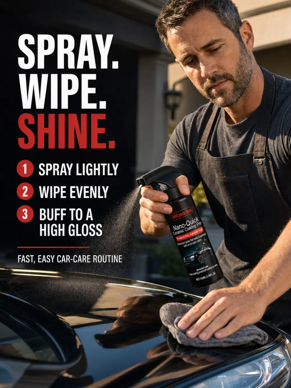 Automotive Nano Ceramic Coating Spray