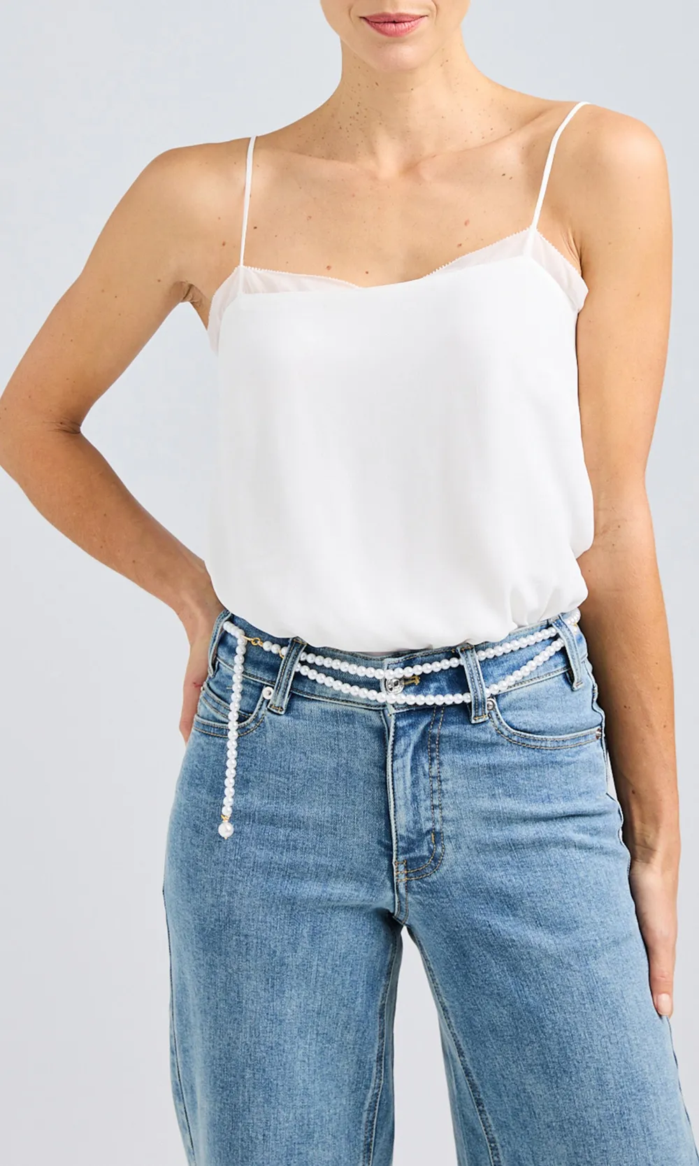 White Sexy Lace Camisole