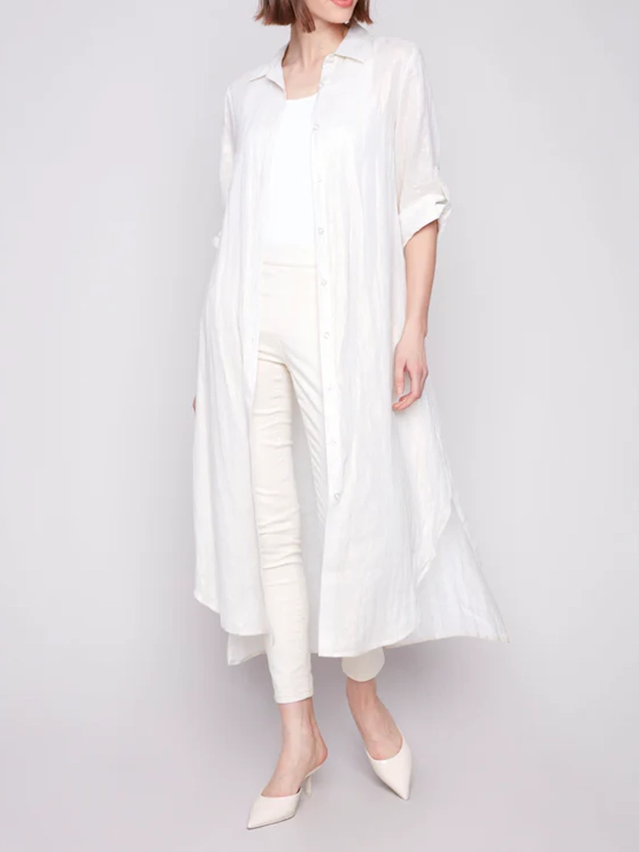 Elegant Solid Color Waist Dress For Women