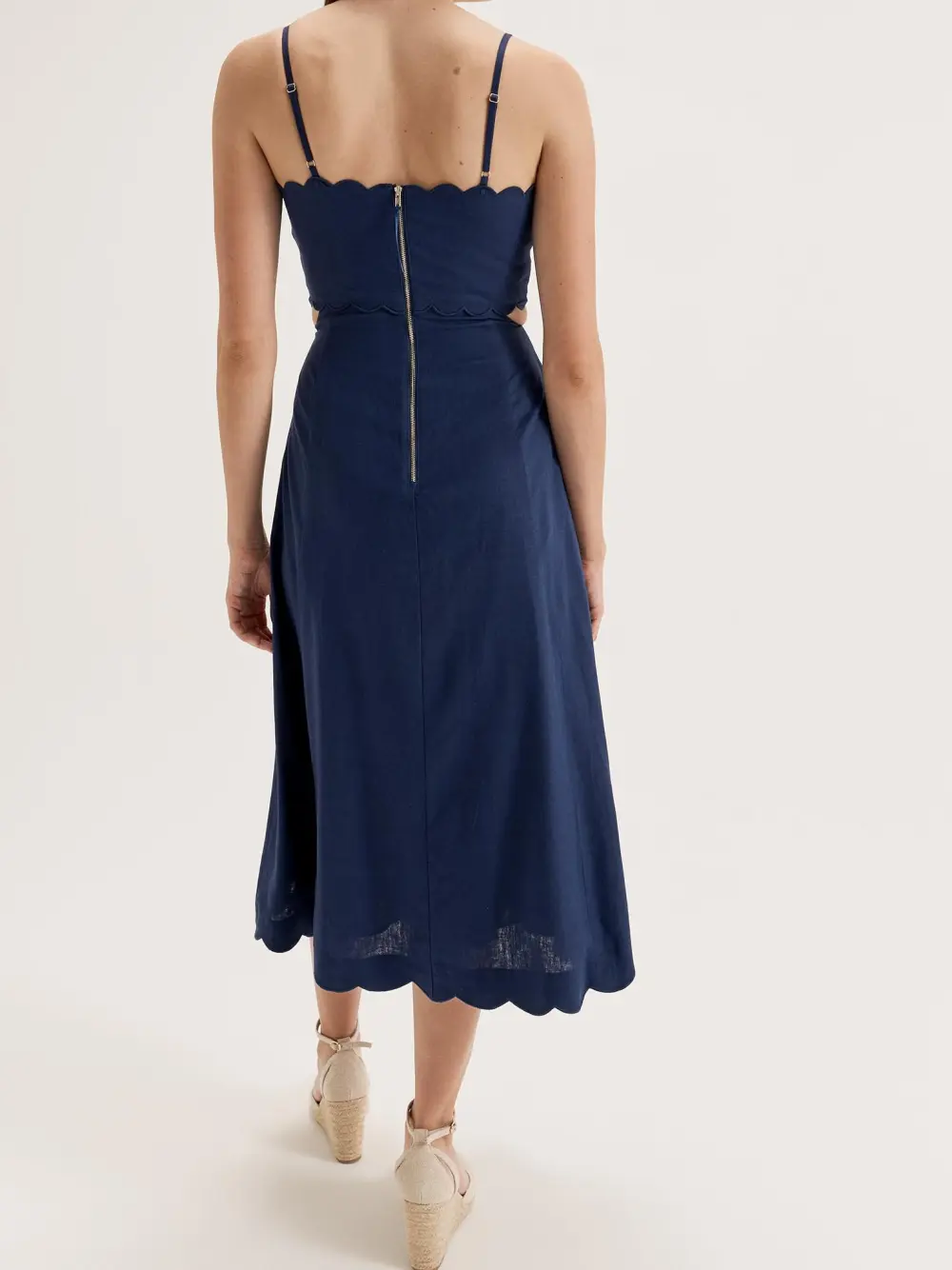 Gigi Scalloped Dress