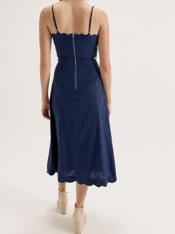 Gigi Scalloped Dress