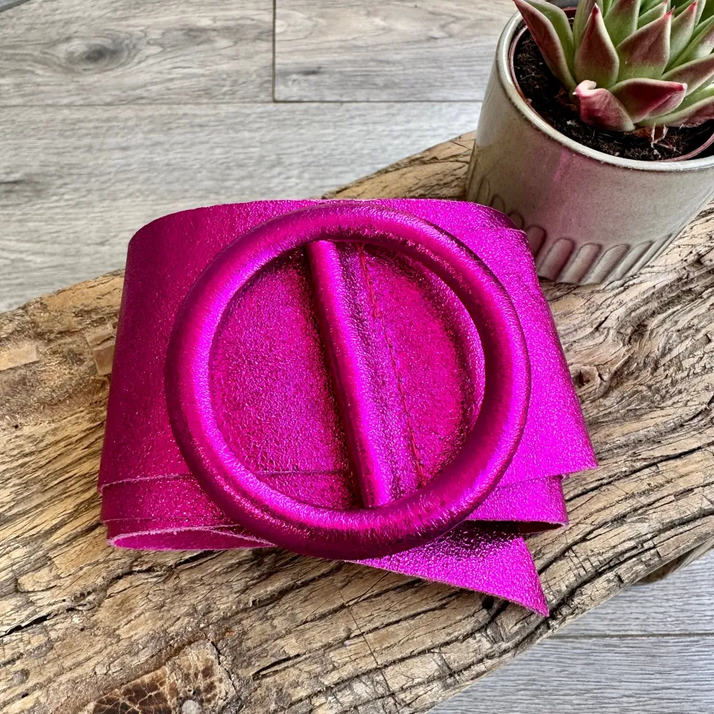 Everyday Leather Circle Buckle Belt