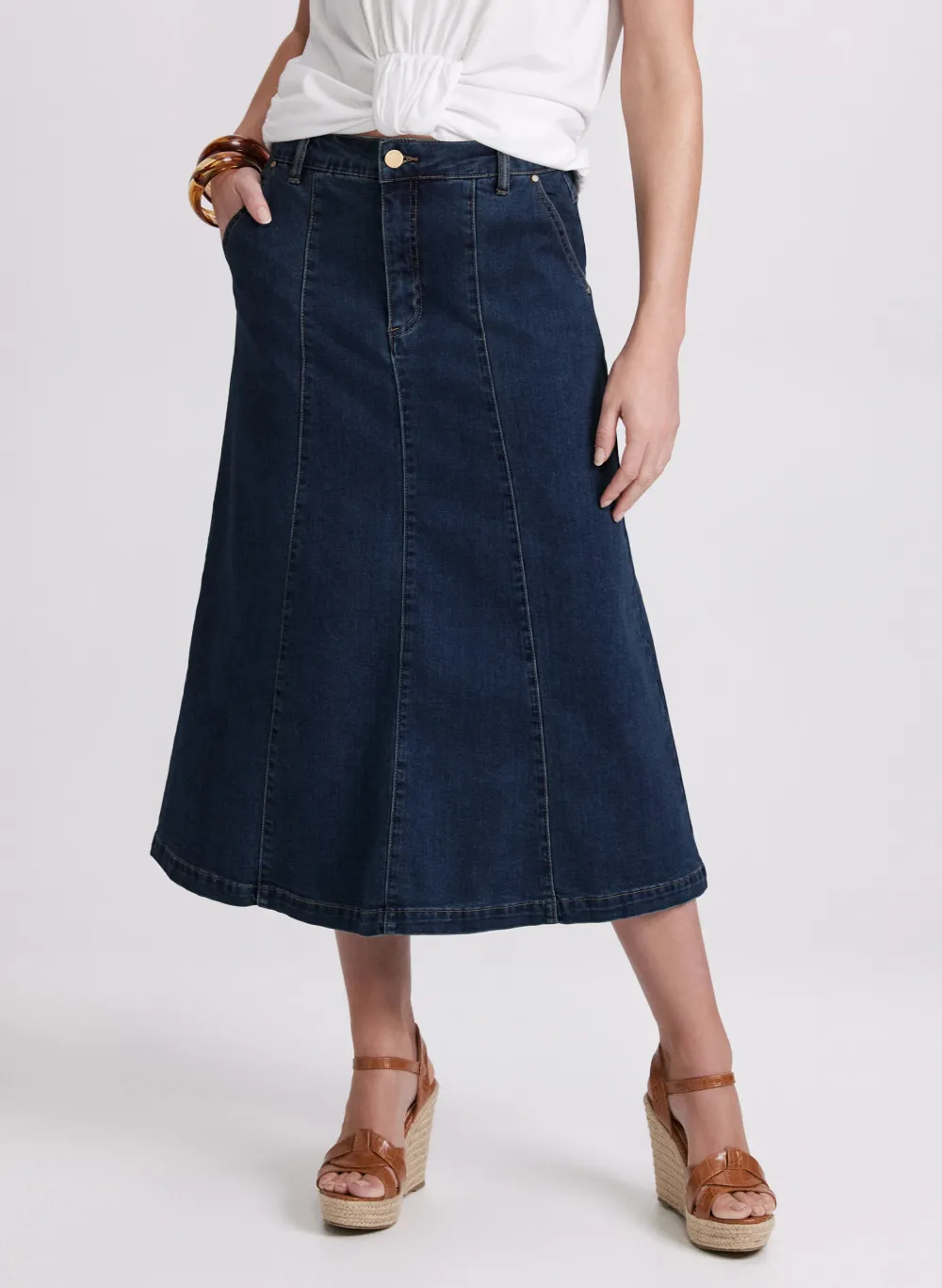 Denim Mermaid Skirt