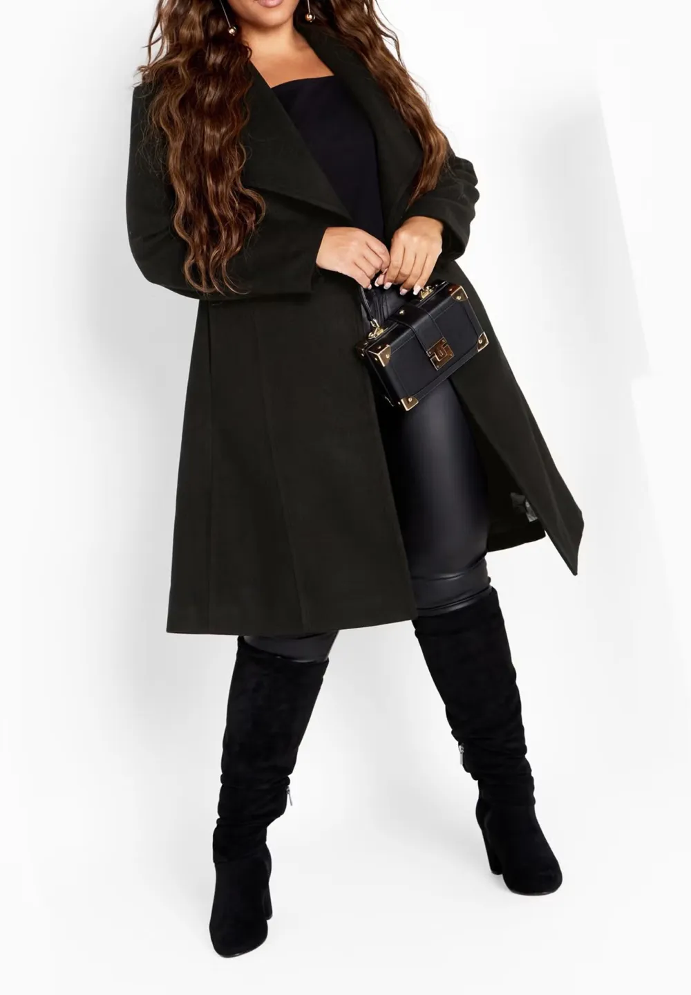 Solid Color Lapel Jacket