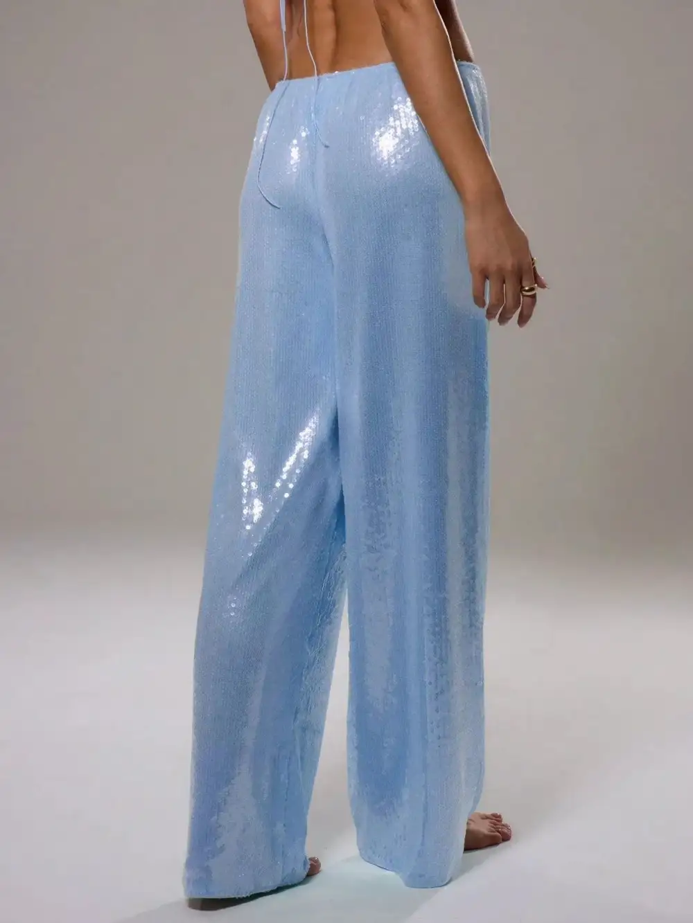 Everyday Sequin Wide Leg Pants