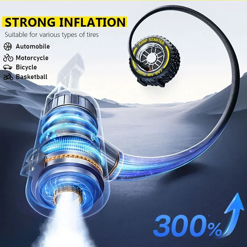 Inflator Emergency Power Supply 2-in-1