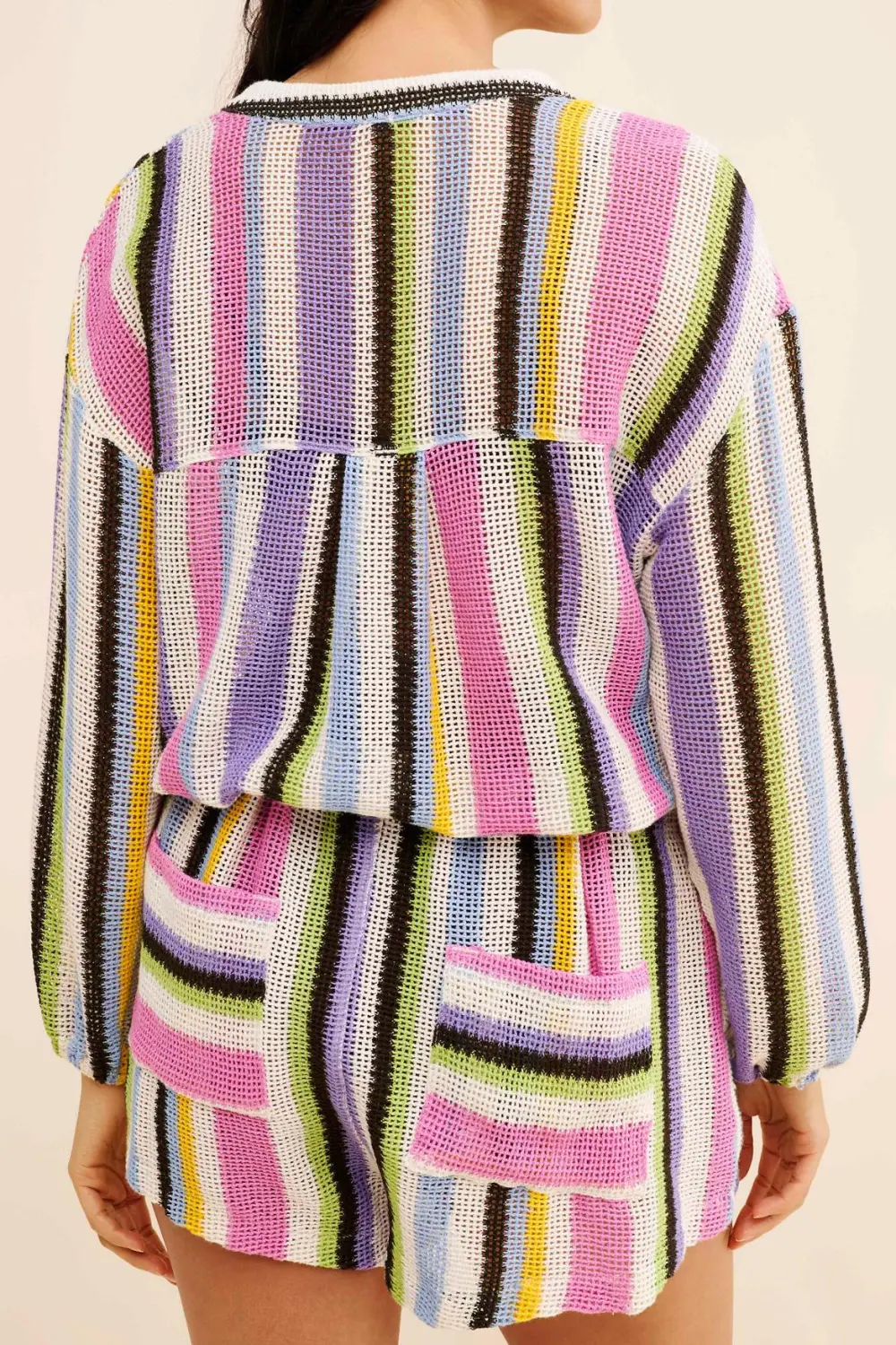Knit Stripe Romper