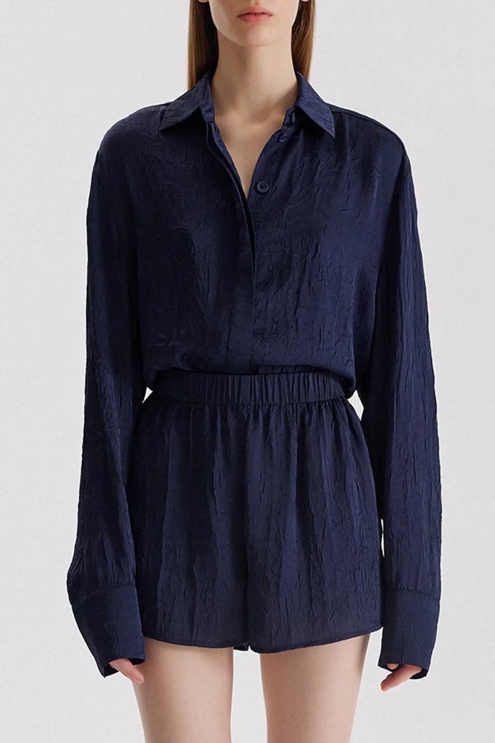 Casual Short-Navy Blue
