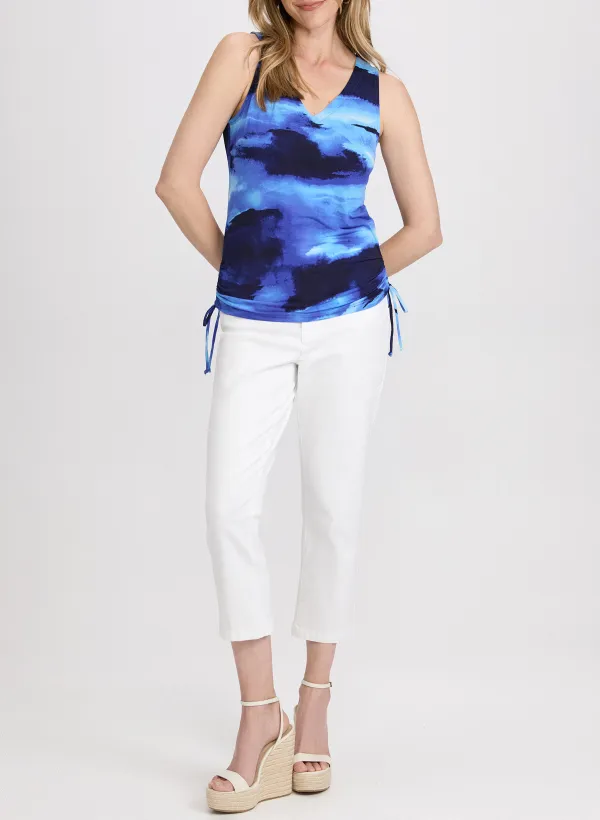 Tie-Dye Ombre Vest