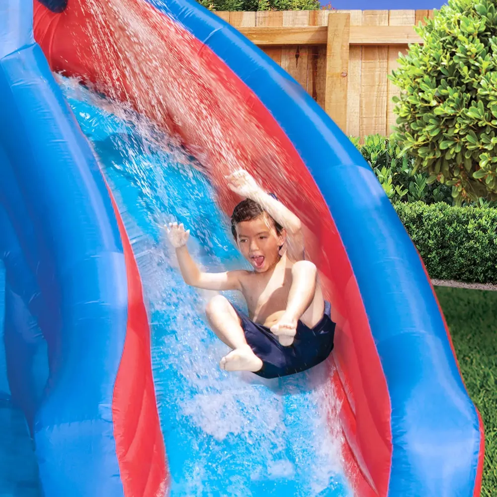 Children's automatic inflatable water park (with automatic inflator)