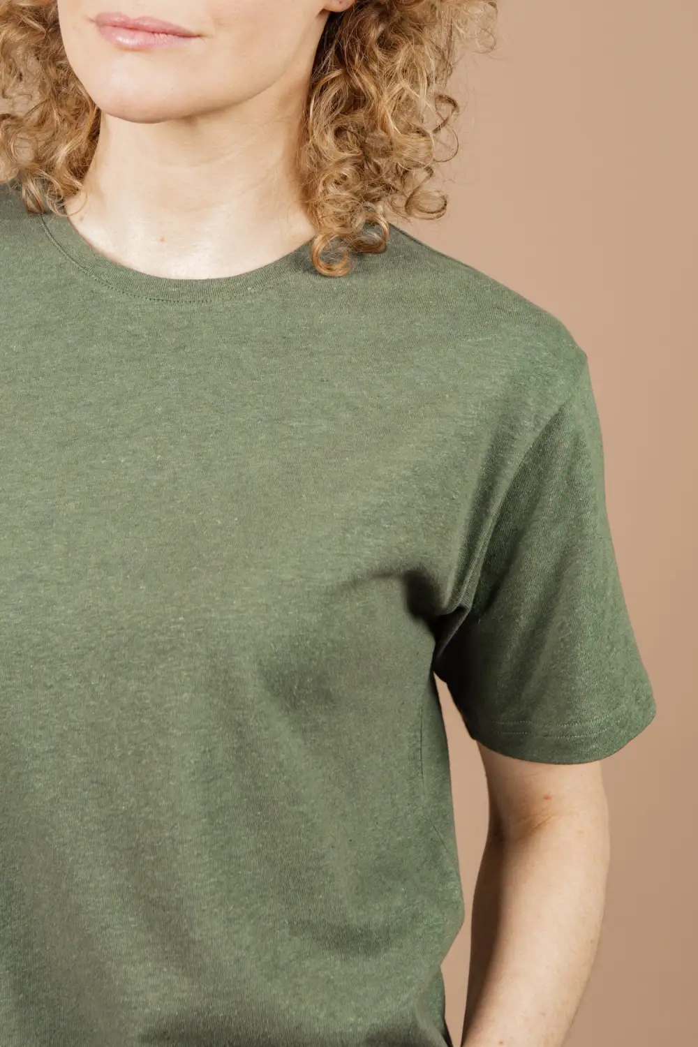 Organic Hemp Boxy Tee / Cypress