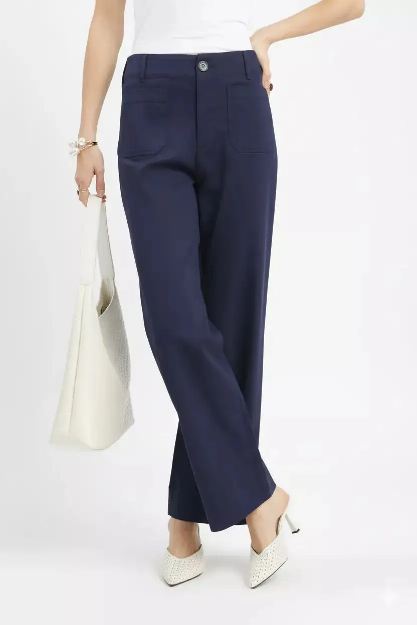 Everyday Button Stretched Pants
