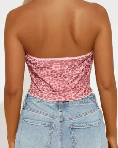 Essential Leopard Halter Top