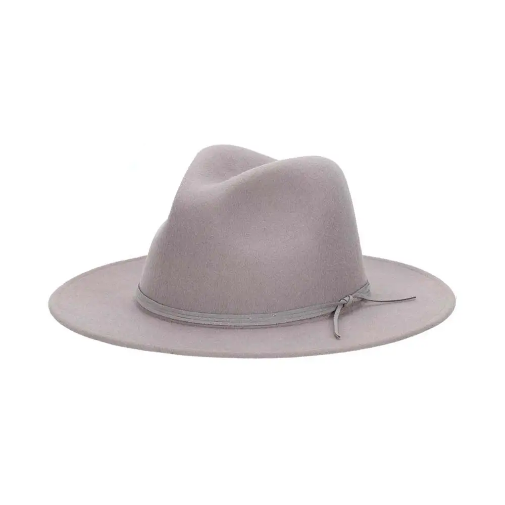 Women’s Classic Packable Wool Felt Fedora Hat