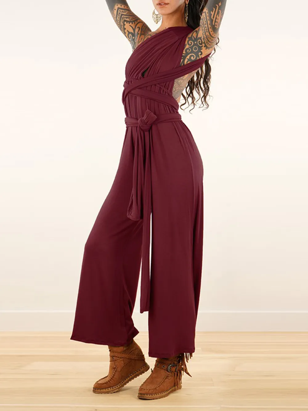 Tie Jumpsuit