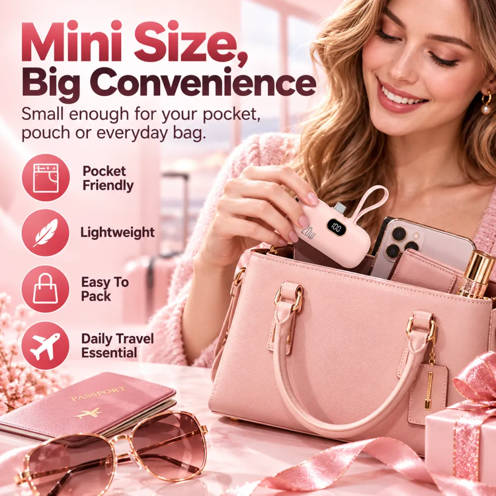 5000mAh Mini Draagbare Lader Power Bank voor Telefoo