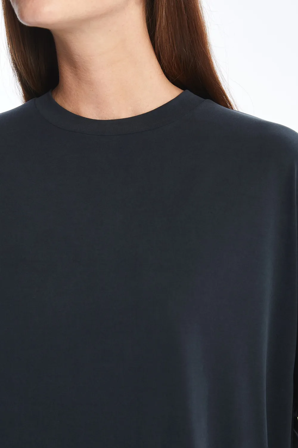 Modal Blended Women's Loose Short Sleeves