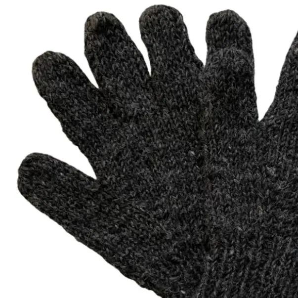 plain wool gloves
