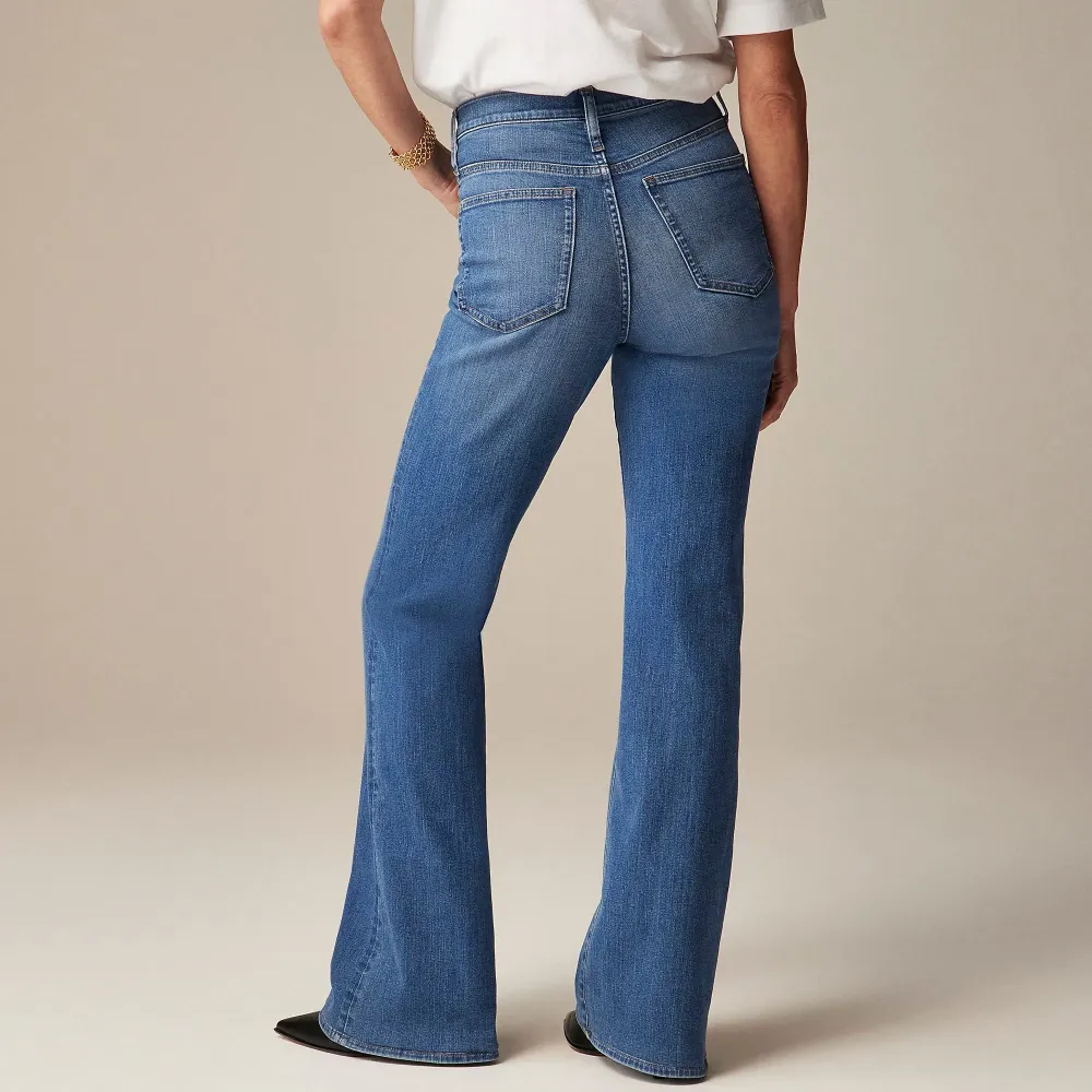 High-Rise Super-Stretch Bootcut Jeans