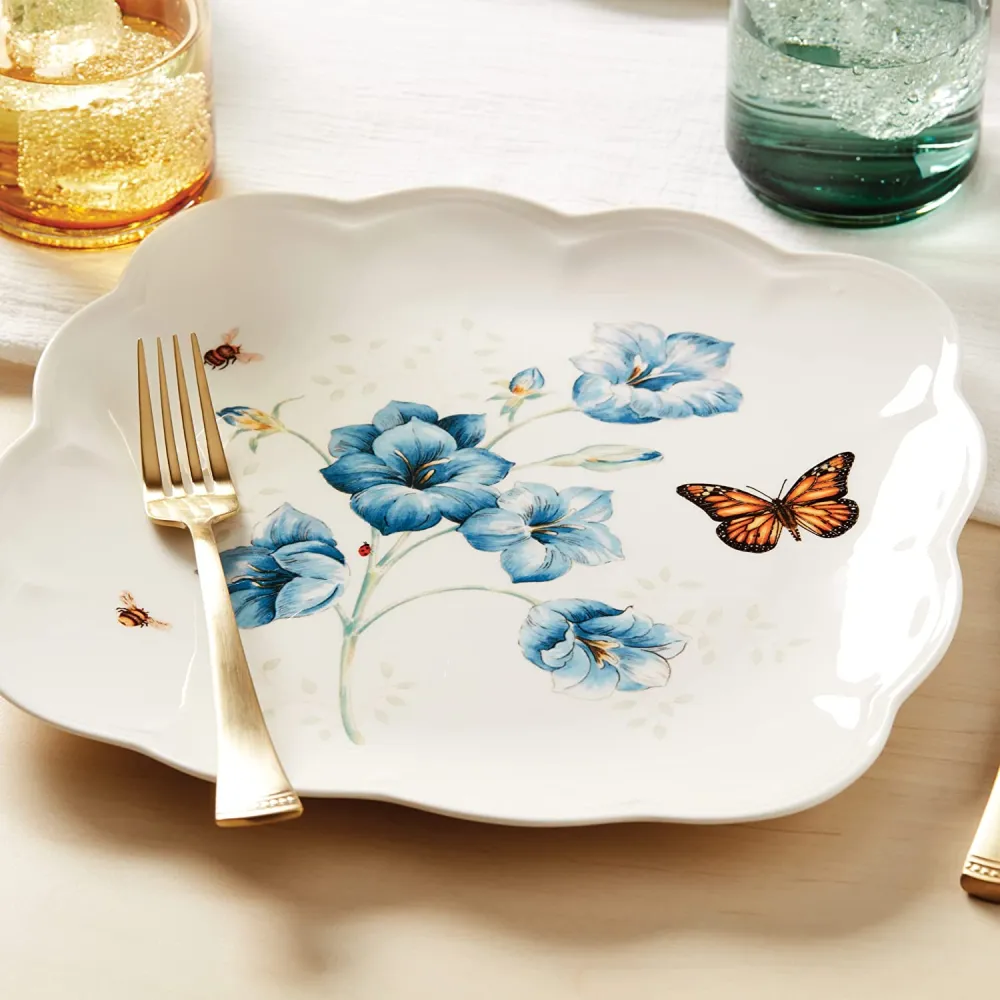 Lenox 865075 Butterfly Meadow 28-Piece Dinnerware Set