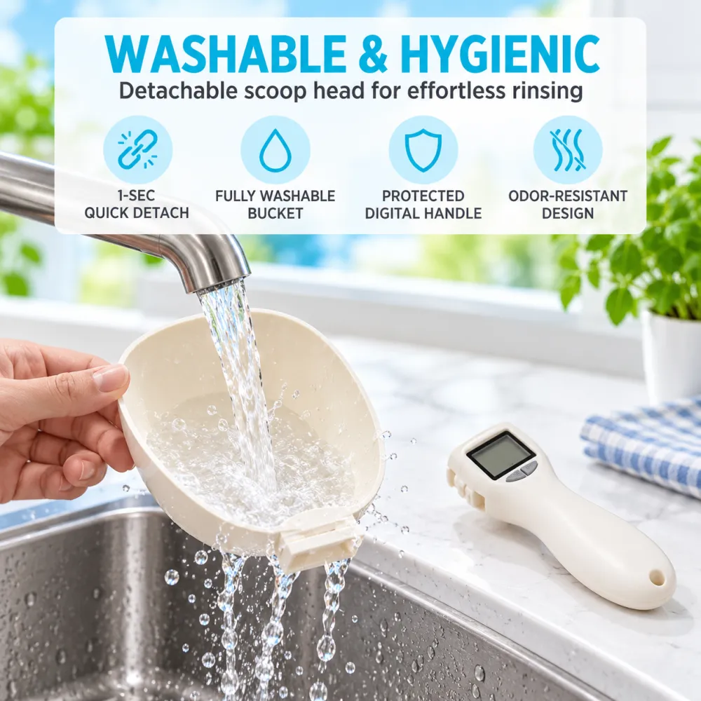 Pet Food Measuring Scoop with Scale for Home Use