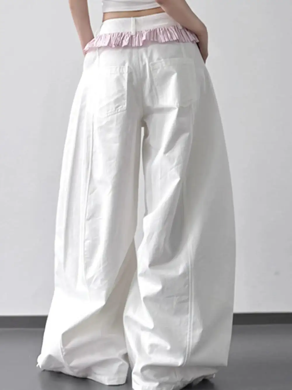 Soft Wide Leg Drawstring Pants
