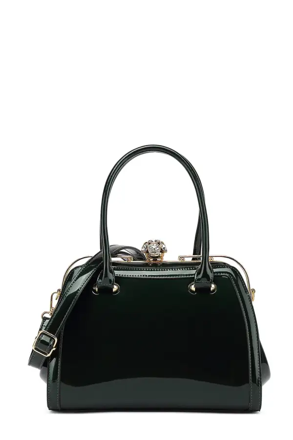 Patent Satchel Bag