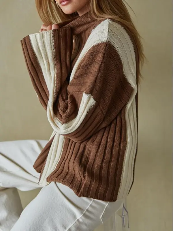 Color Block Sweater
