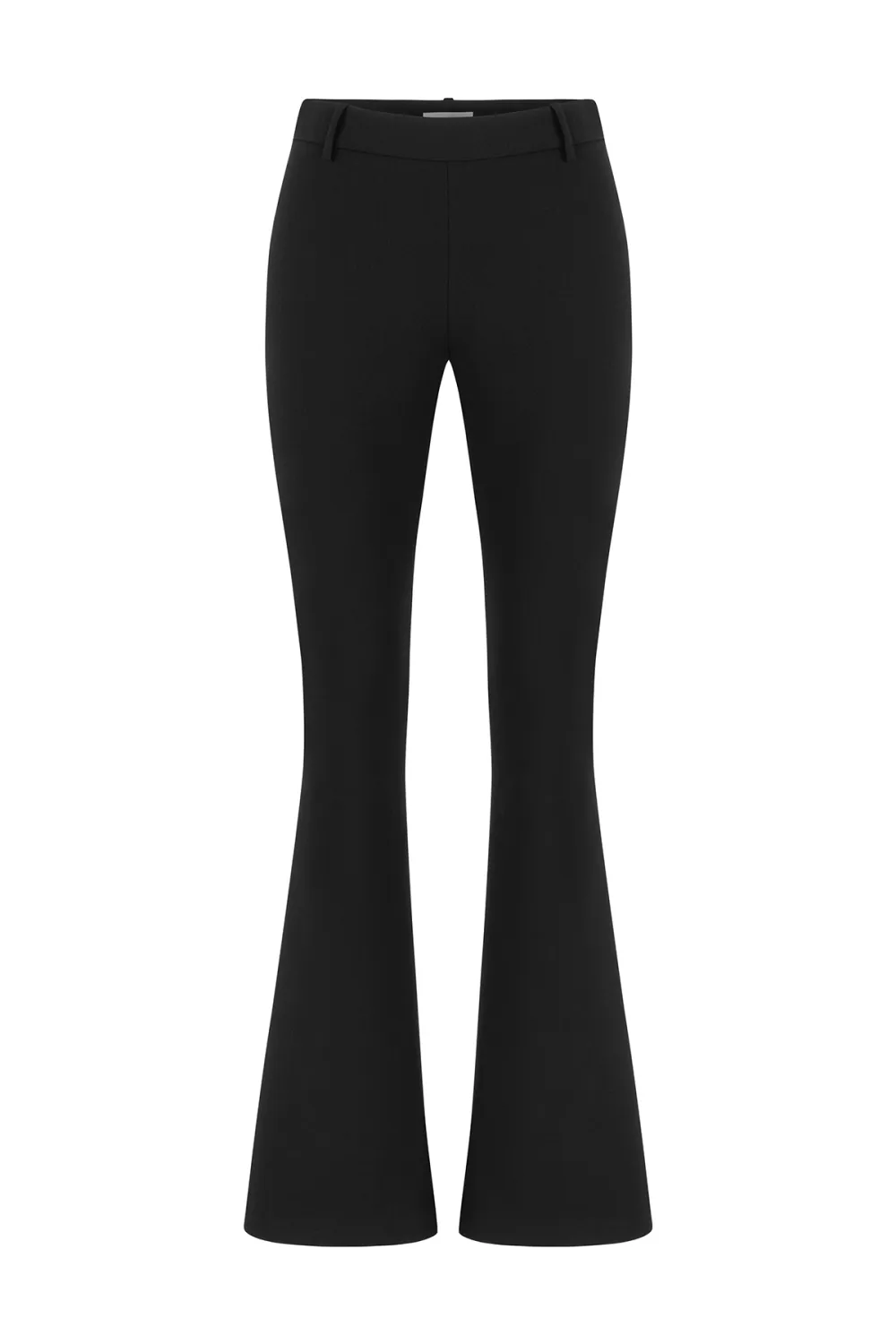 Bootcut Pants-Black