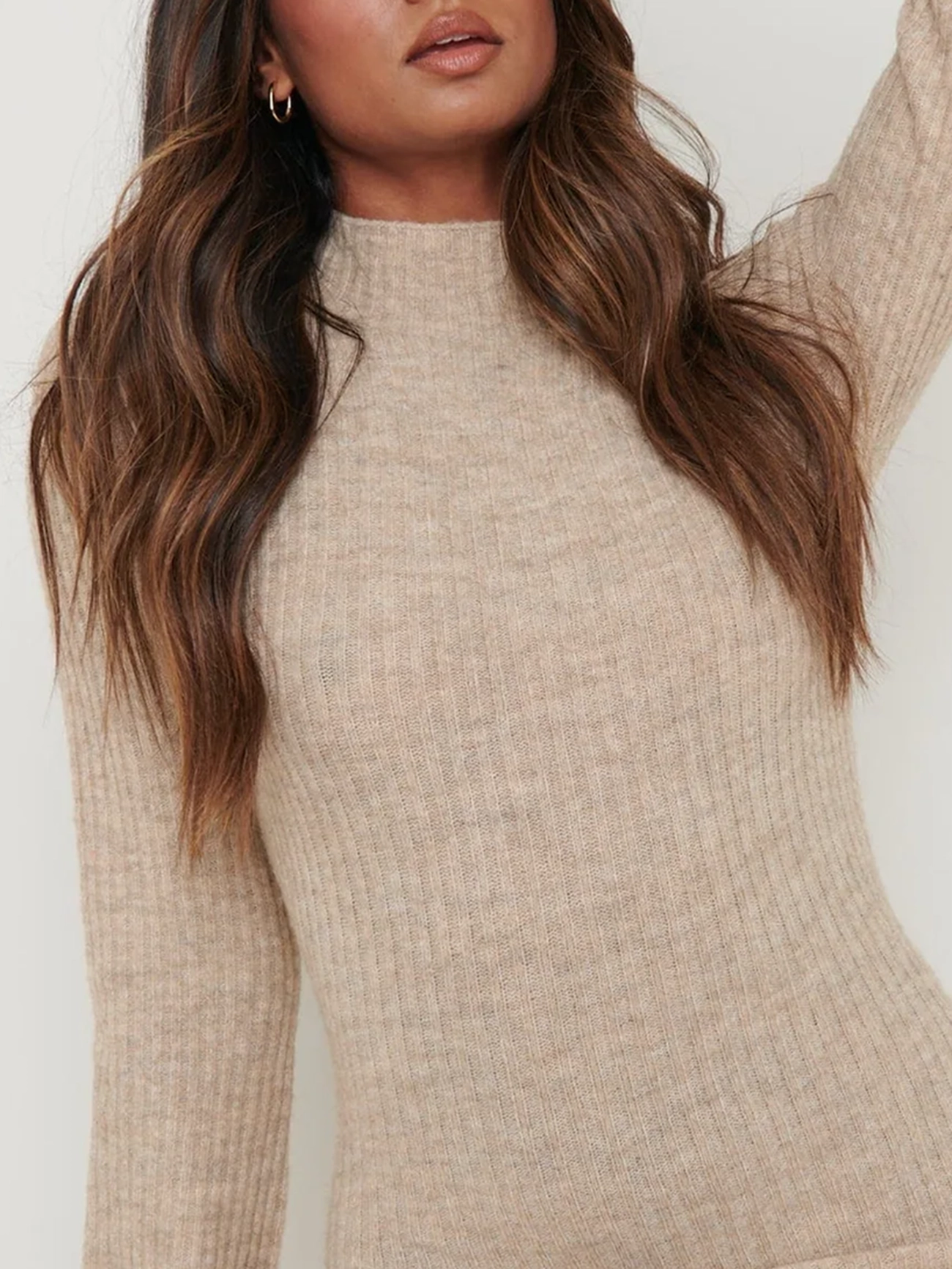 Soft Knit Midi Dress