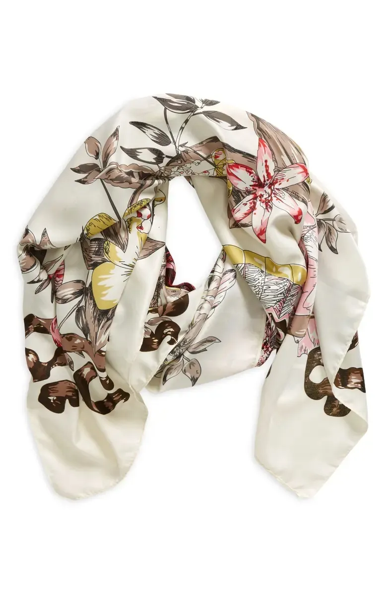 Butterfly Floral Printed Scarfs
