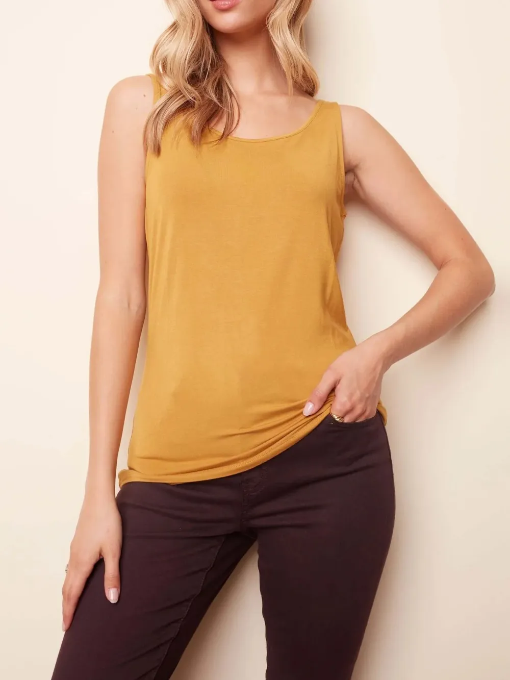 Amber Sleeveless Flowy Top