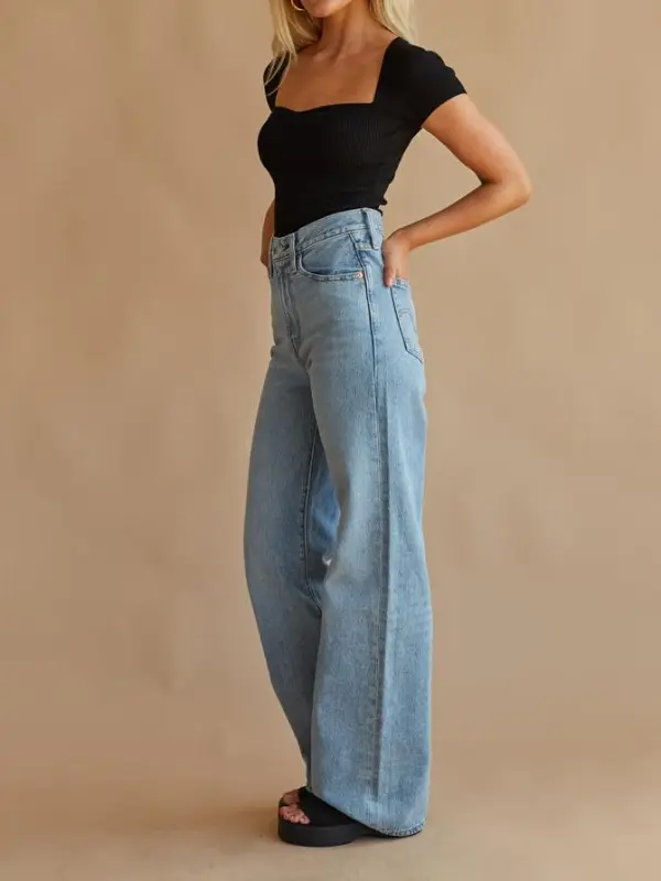 Ribcage Wide Leg Jeans Far and Wide