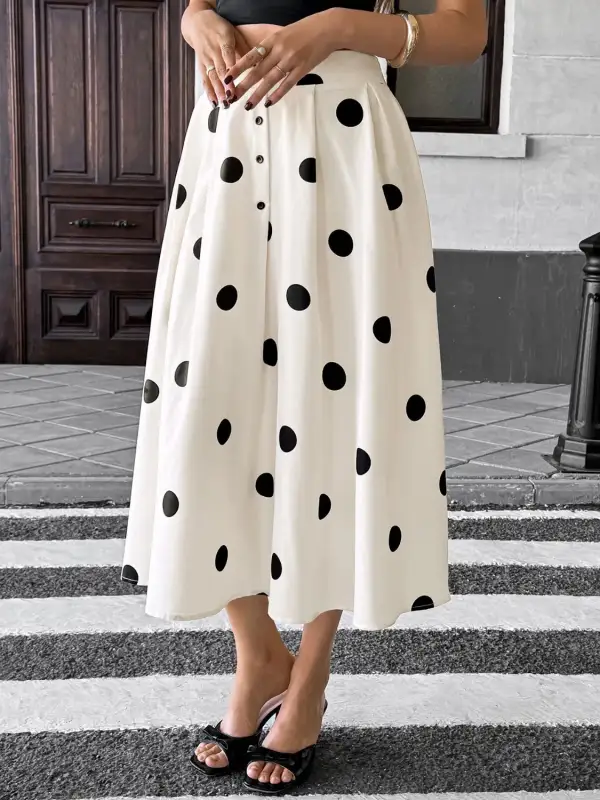 Polka Dot Skirt