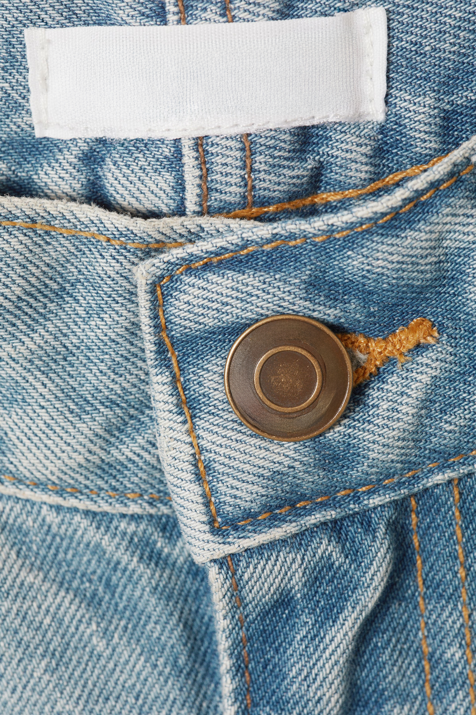 Pocketed Barrel Leg Jeans