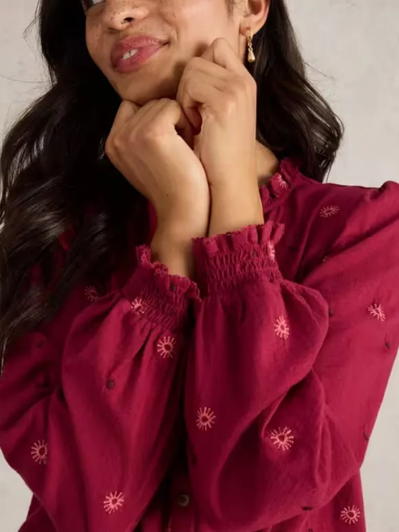 Embroidered Knitted Shirt