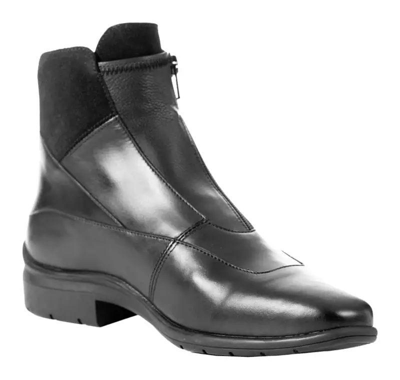 Everyday Easy-Care Leather Paddock Boots