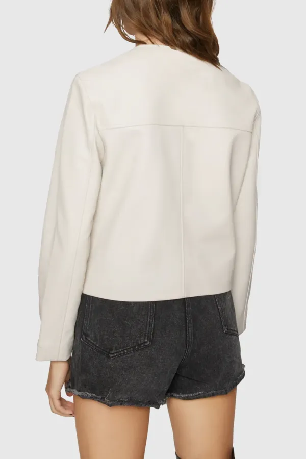White Commuting Style Jacket