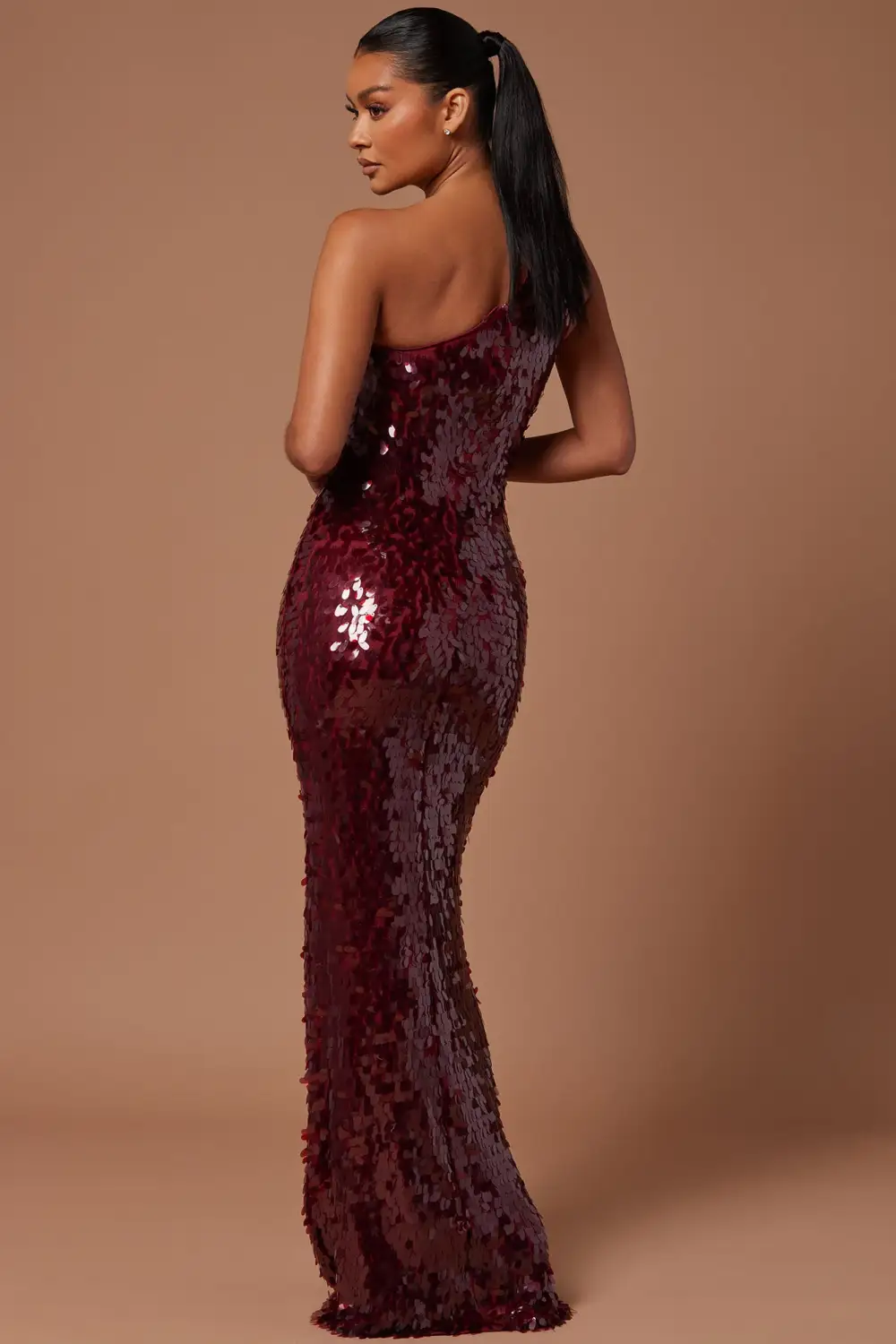 Karmen Payette Gown - Wine