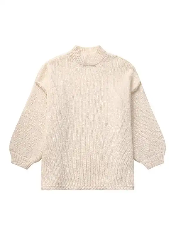 GYPSY GIRL-Loose Casual Knitted  Sweater