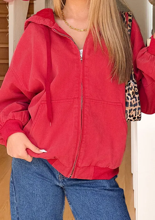 Modern Oversized Hooded Jacket