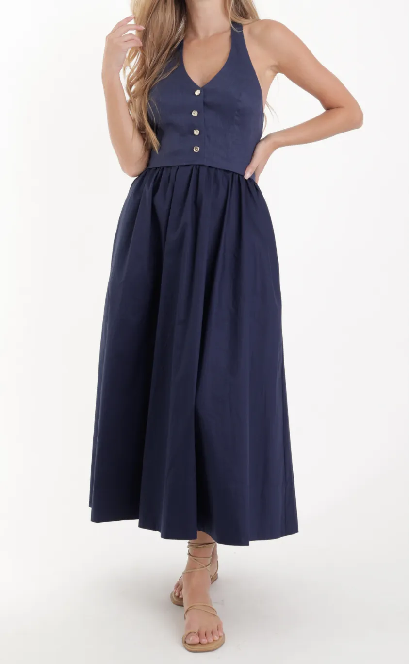 Sleeveless Slip Dress