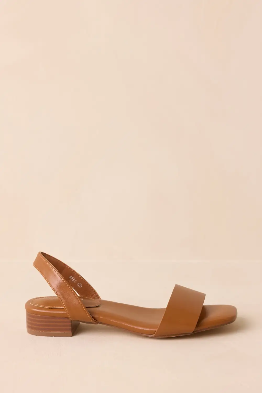 Calm Faux Leather Leather Sandals