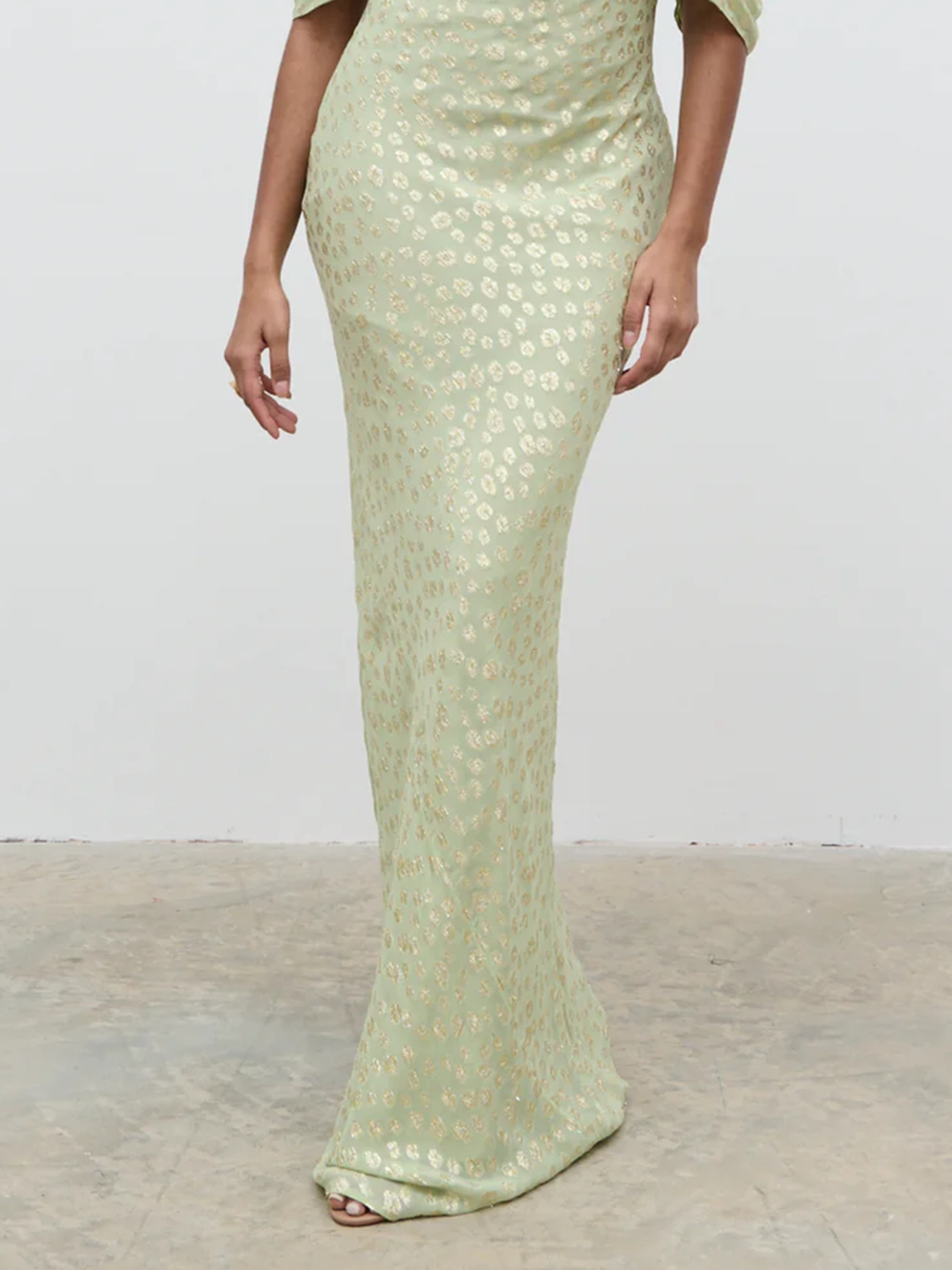 Cold Shoulder Maxi Dress