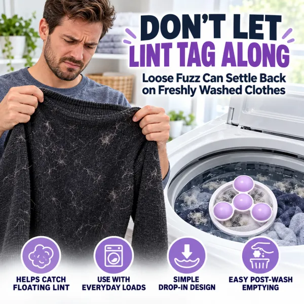 Washing Machine Floating Lint Hair Catcher Filter