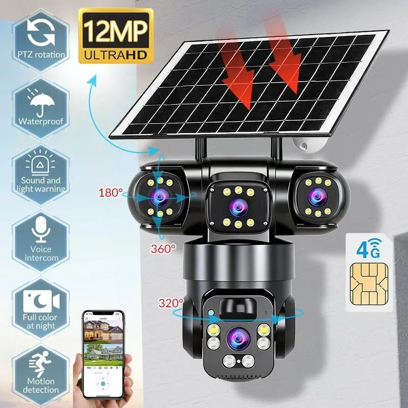 6K 9MP Outdoor Wi-Fi Security Camera