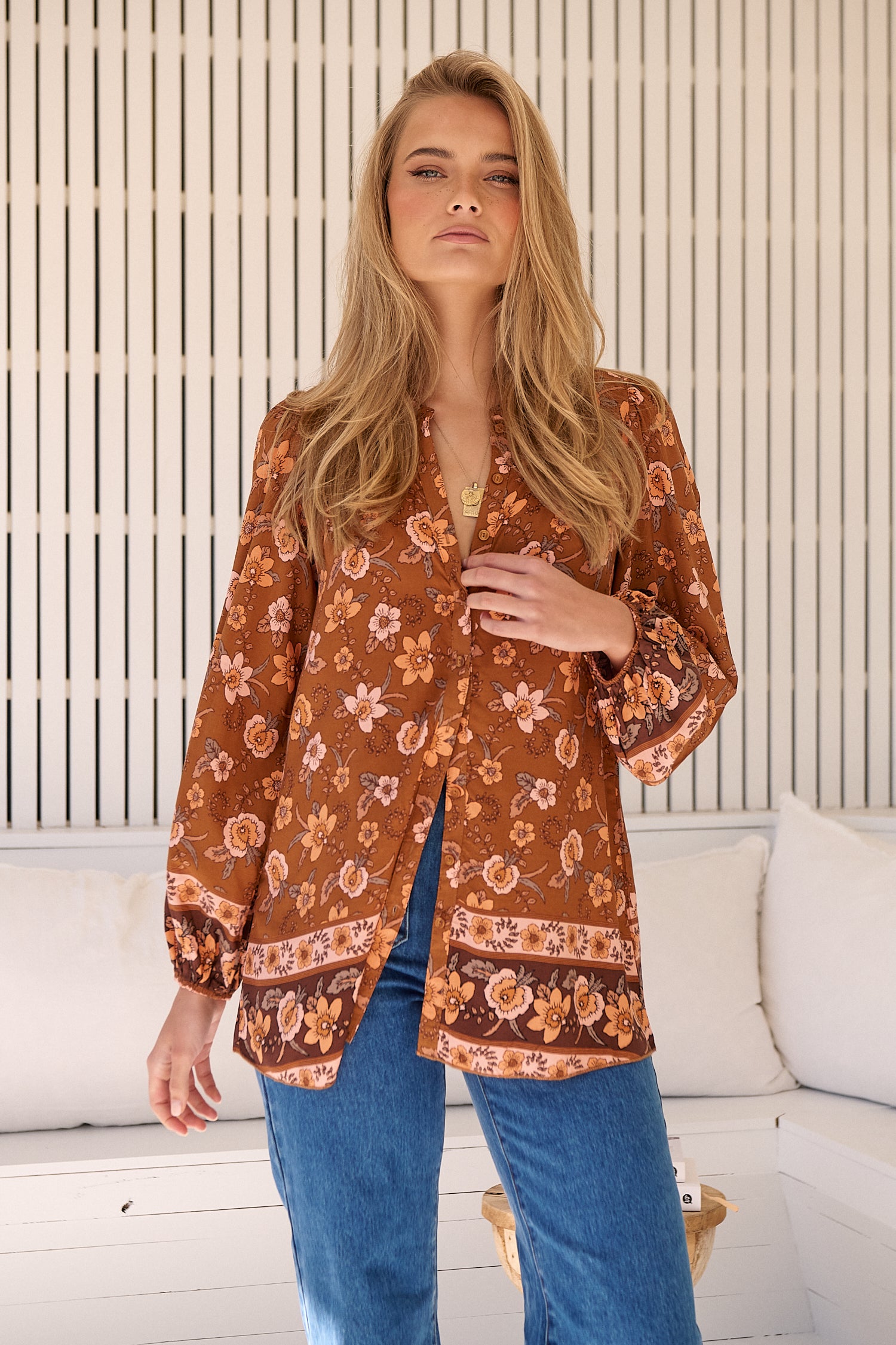 Oakwood Blouse - Aubrey