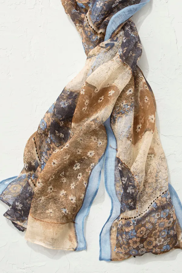 Indigo Breeze Scarf