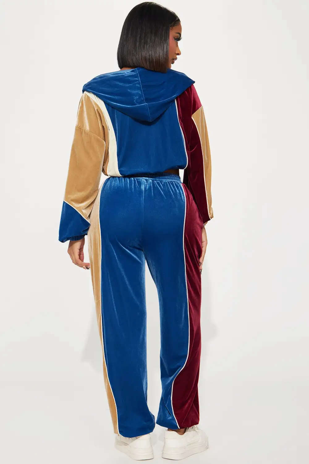 Spare Me A Chance Jogger Set - Blue/combo