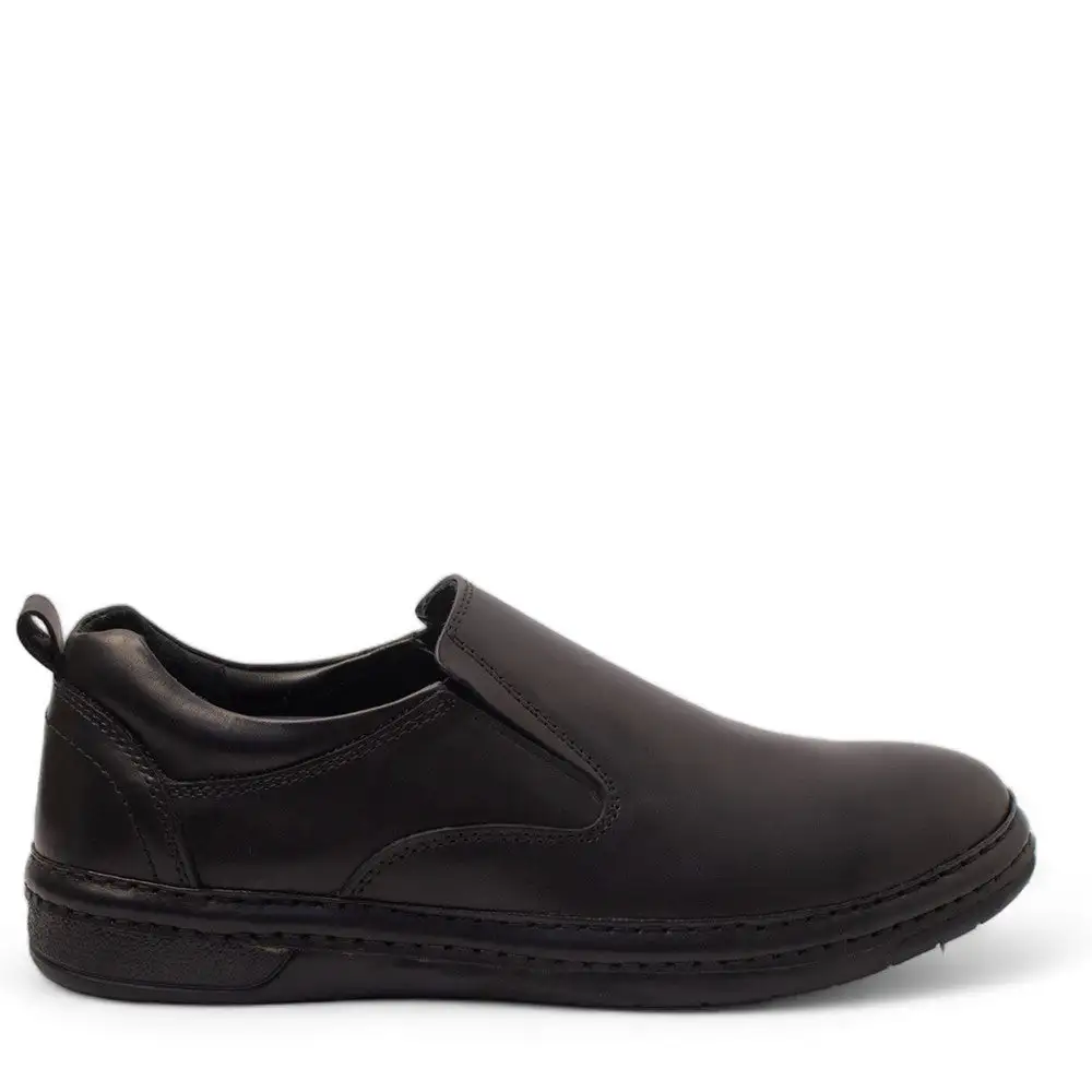 Streamlined Daily Leather Shoes